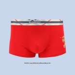 Boxer Burberry Hombre Oro Rojo