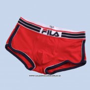 Boxer Fila Hombre Rojo Negro