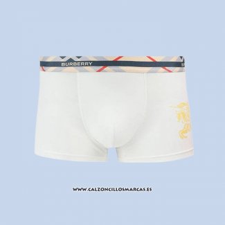 Boxer Burberry Hombre Oro Blanco