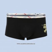 Boxer Burberry Hombre Oro Negro