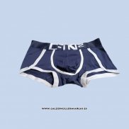 Boxer C-in2 Hombre Azul y Blanco